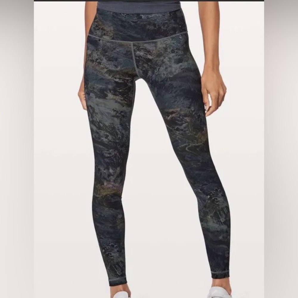 Lululemon Wunder Under Radiant Multi Leggings